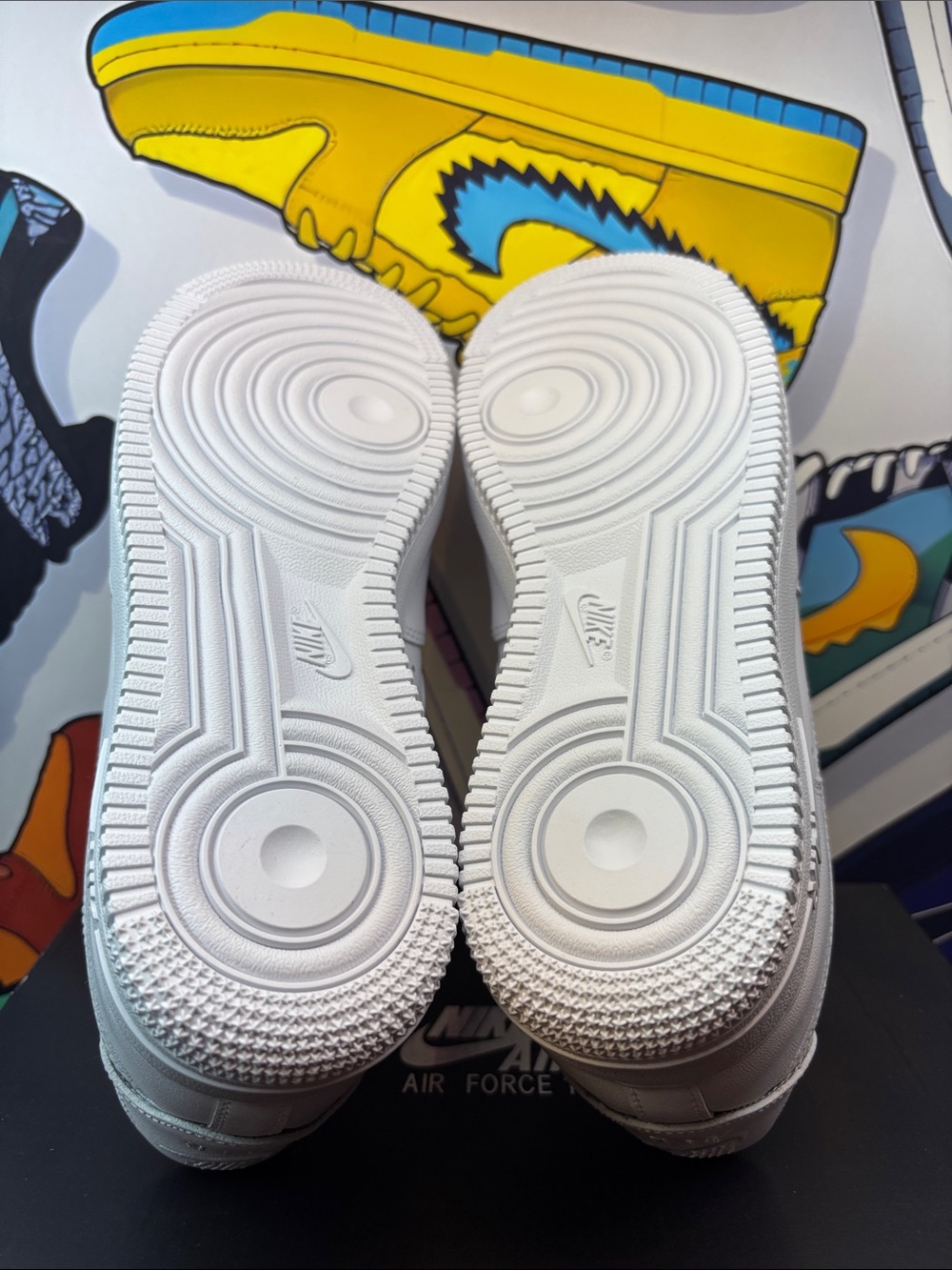 Nike Air Force 1 Low - White Men’s Athletic Shoes - Picture 3 of 8